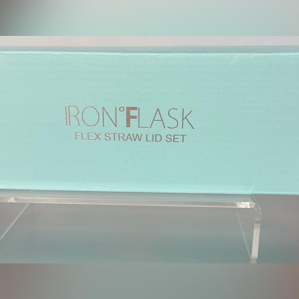 Iron Flask Flex Straw Lid Set - Mint Fits 40 Oz Water Bottles